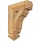 Ekena Millwork Olympic Arts & Crafts Rough Sawn Bracket, Western Red Cedar, 4"W x 14"D x 18"H BKT04X14X18OLY03RWR - alternate 1